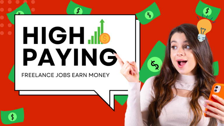 High Paying Freelance Jobs to Earn Money Online