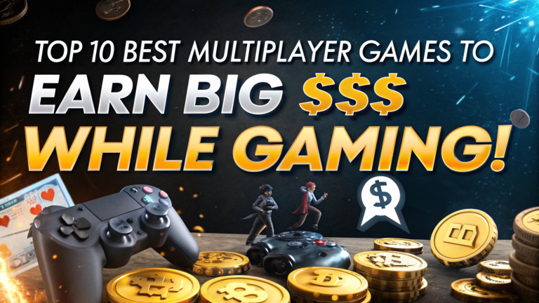 Top 10 Best Multiplayer Games to Play for Earning Money