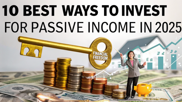 10 Best Ways to Invest Money for Passive Income and Financial Freedom in 2025