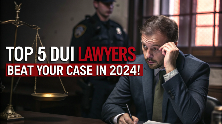 Top 5 DUI Lawyers Near You – Get the Best Legal Help in 2024!
