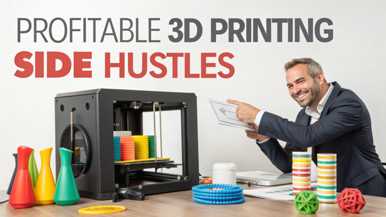 Profitable Side Hustles with 3D Printing Technology