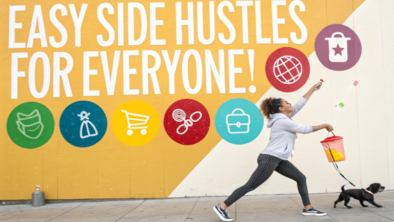 Easy Side Hustles for People Without Technical Skills