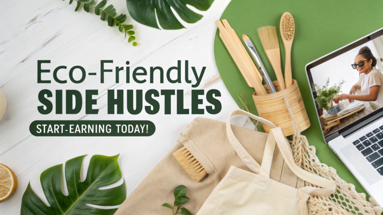 Eco-Friendly Side Hustles For Environmentally Conscious People