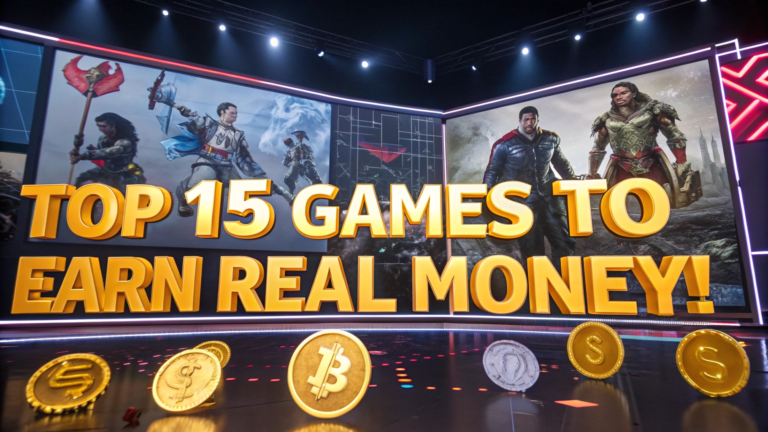 Top 15 Legit Games to Play and Earn Real Money